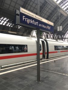 que faire à Francfort - Paris Francfort en train SNCF et deutsche bahn